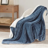 Sherpa and Fleece Reversible Blanket