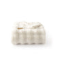 GentleSoft™ Bubble Faux Fur Blanket ( Cream )