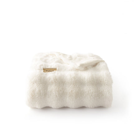 GentleSoft® Bubble Faux Fur Blanket