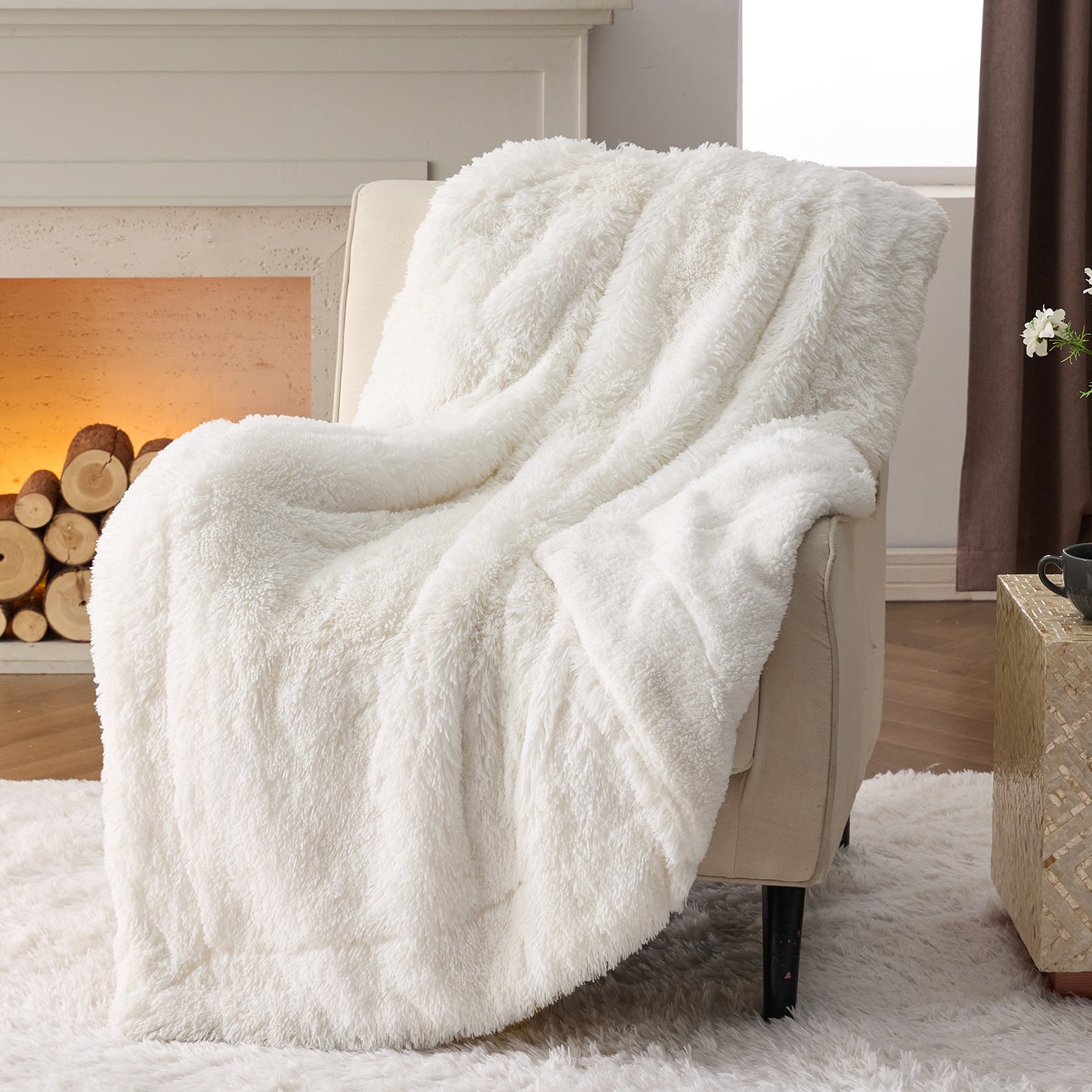 GentleSoft® Fuzzy Faux Fur Blanket