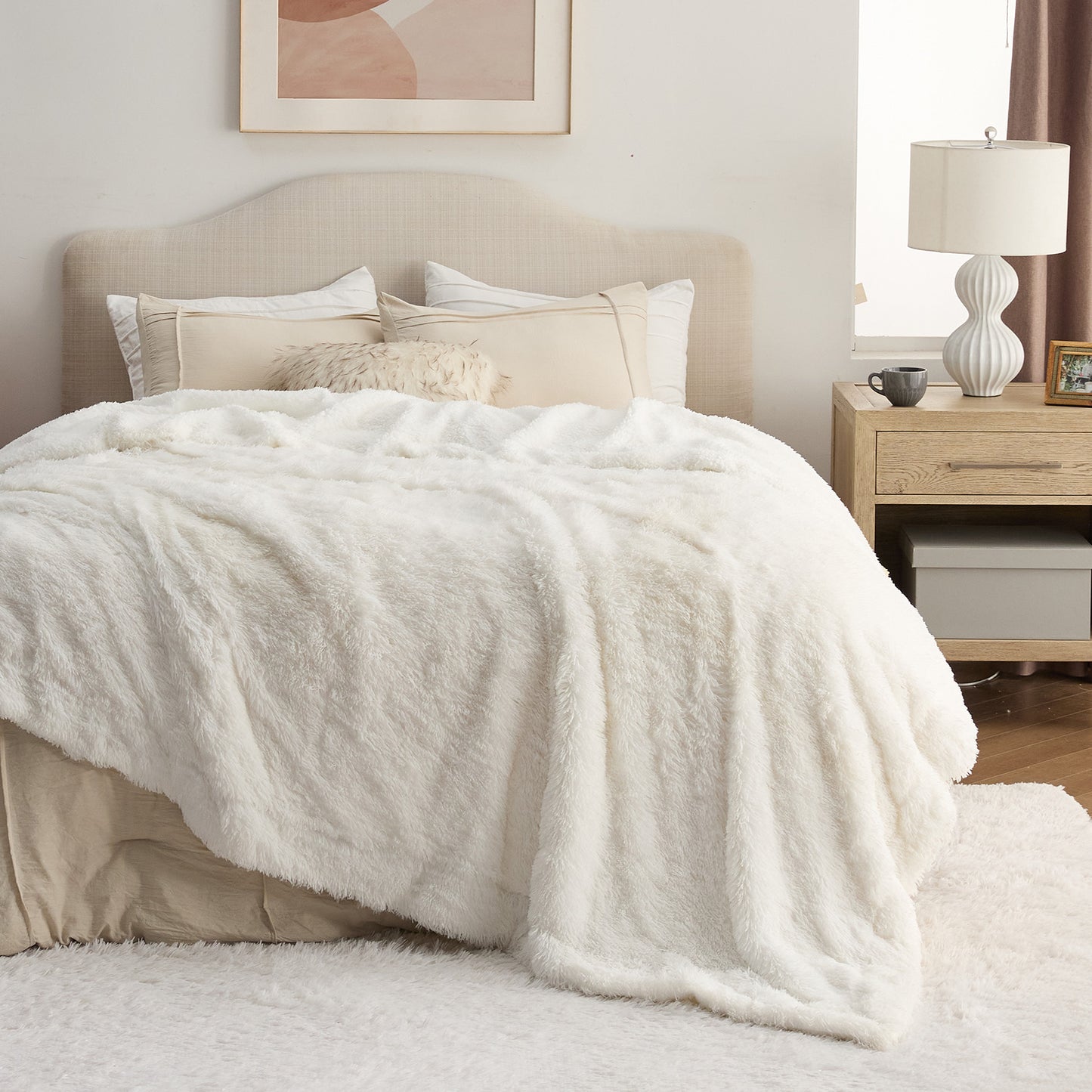 GentleSoft® Fuzzy Faux Fur Blanket