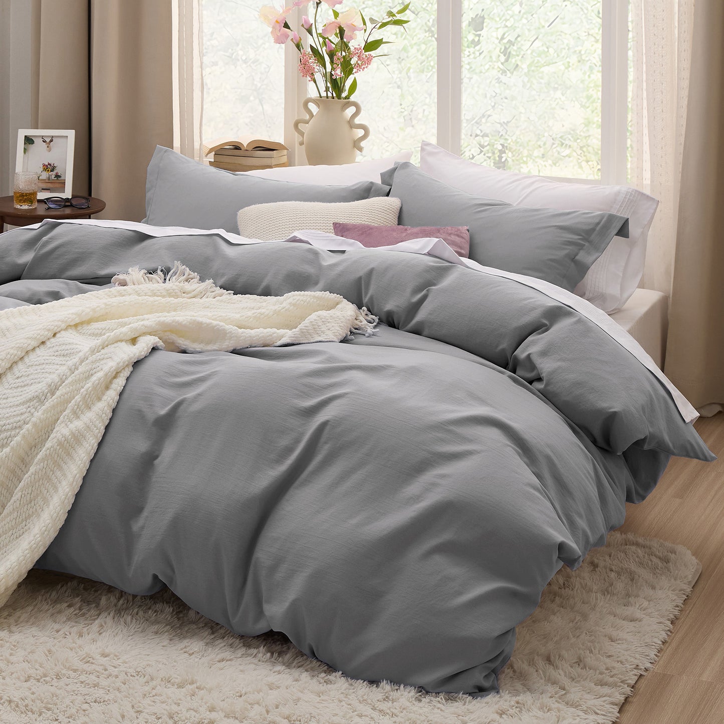 GentleSoft™ Ultra Soft Hypoallergenic Microfiber Duvet Cover Set