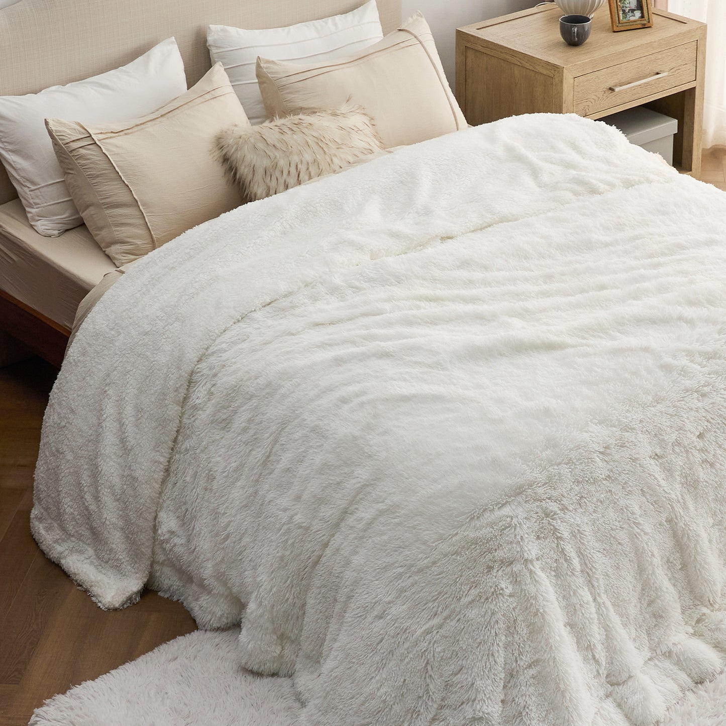 GentleSoft® Fuzzy Faux Fur Blanket