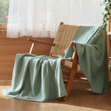 Bedsure 100% Cotton Gauze Spring Throw Blanket