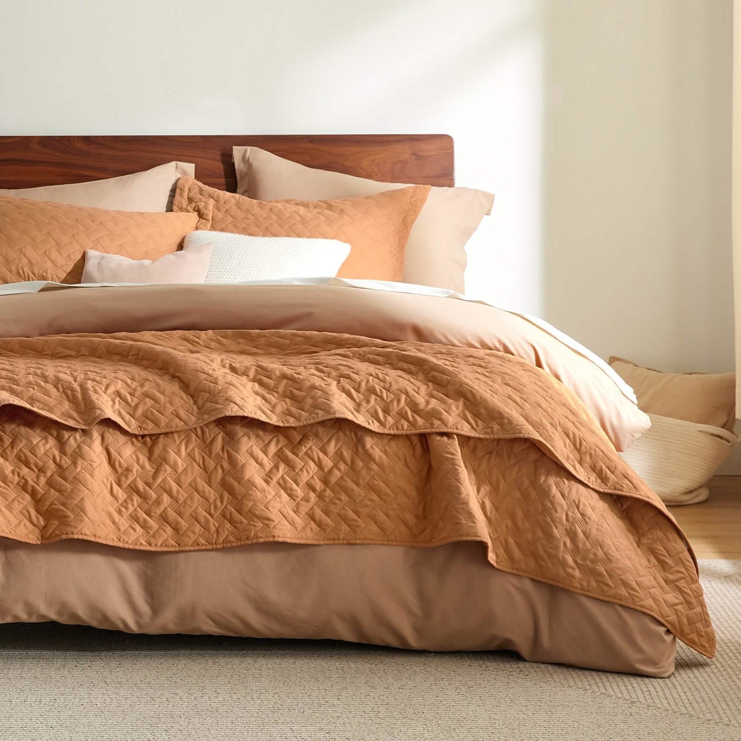 Basket-weave Quilt Set