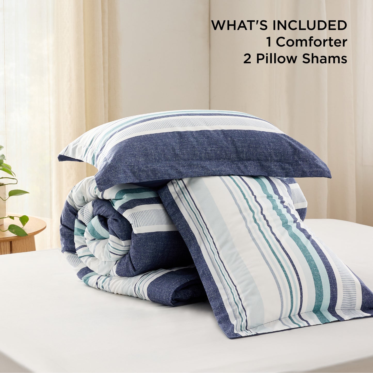 Retro Botanical Comforter Set