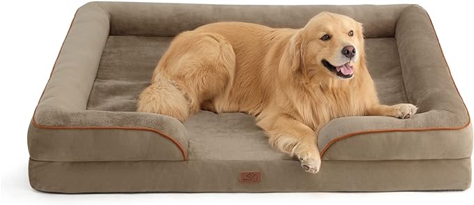 Orthopedic Flannel Dog Sofa