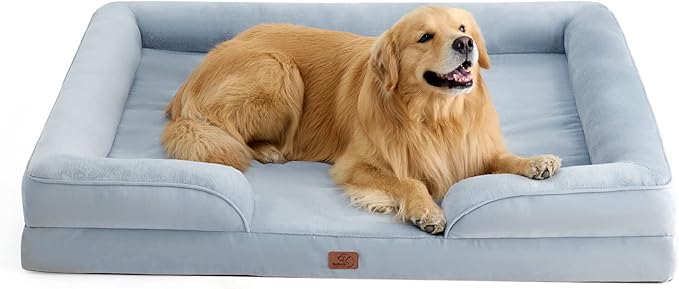 Orthopedic Flannel Dog Sofa