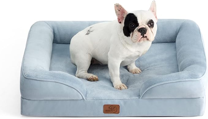 Orthopedic Flannel Dog Sofa