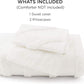 GentleSoft™ 100% Cotton Tufted Duvet Cover Set
