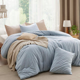 Prewashed Cotton Comforter Set