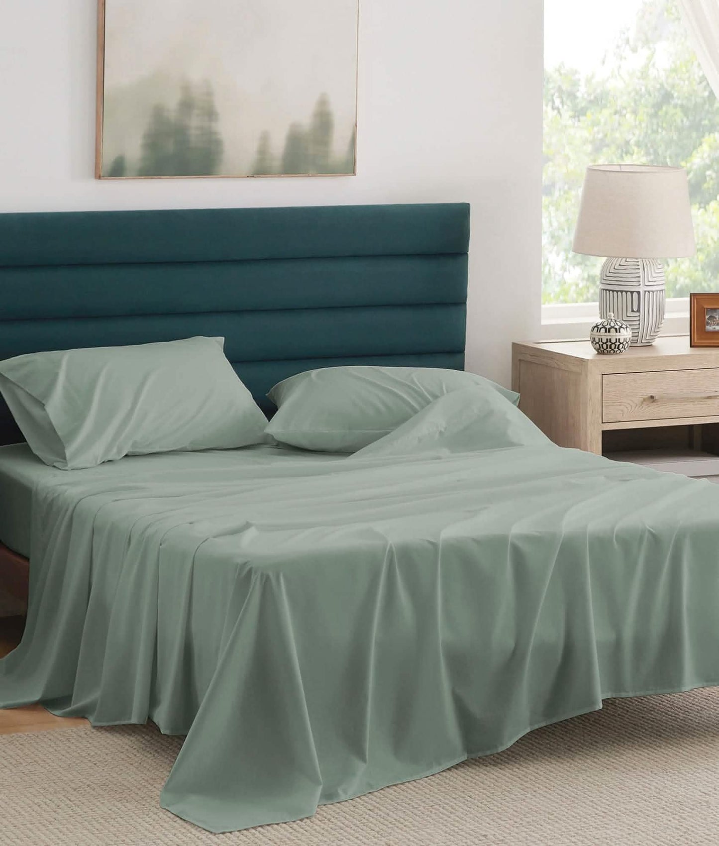 Cotton Percale Weave Sheet Set