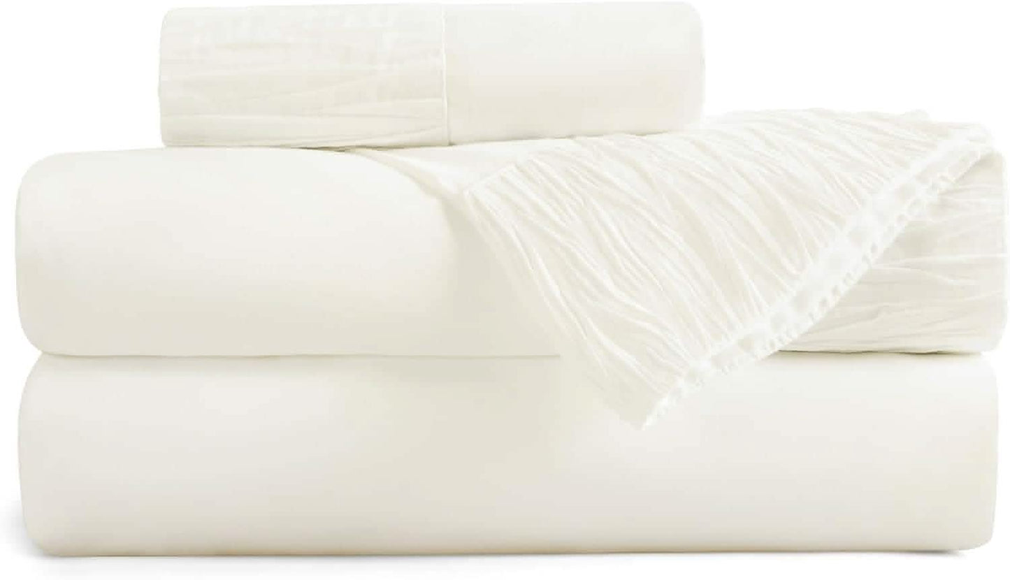 Ruched Sheet Set