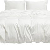 Bedsure Lyocell-Cotton Blend Prewashed Duvet Cover Set