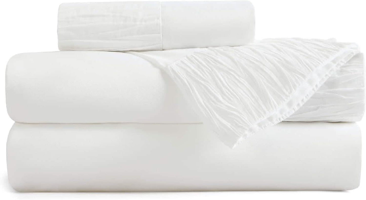 Ruched Sheet Set
