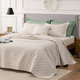 Bedsure Diamond Soft Ultrasonic Quilt Set