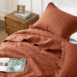 Bedsure Geometric Soft Ultrasonic Quilt Set