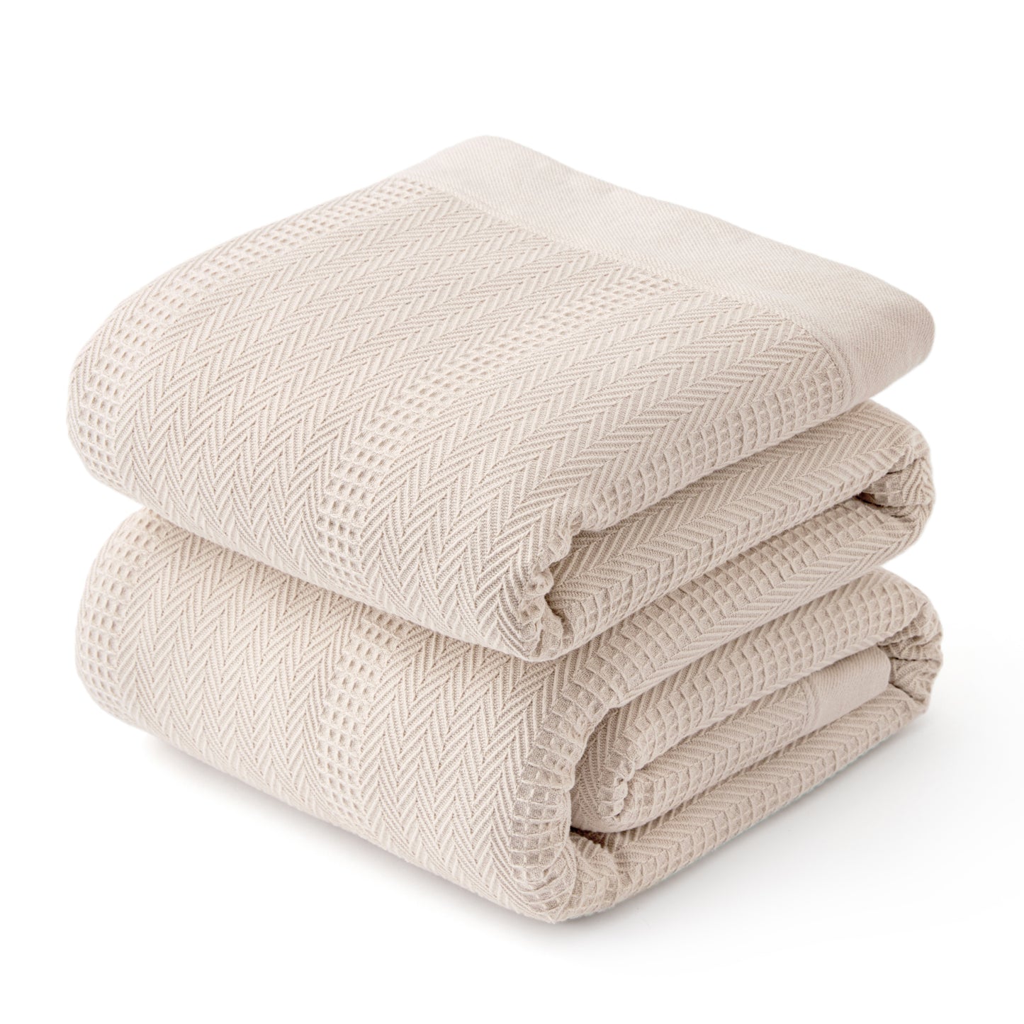 PureWoven™ Organic Cotton Textured Blanket