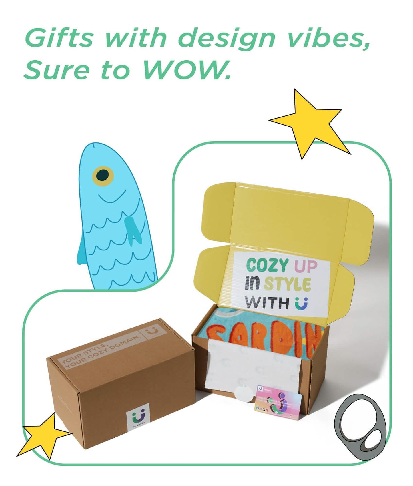 U by Canned Sardines Blanket