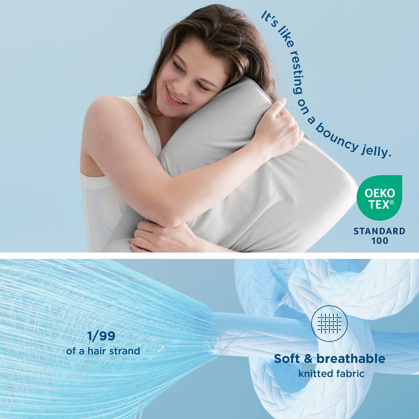 Contoured Cooling Pillow