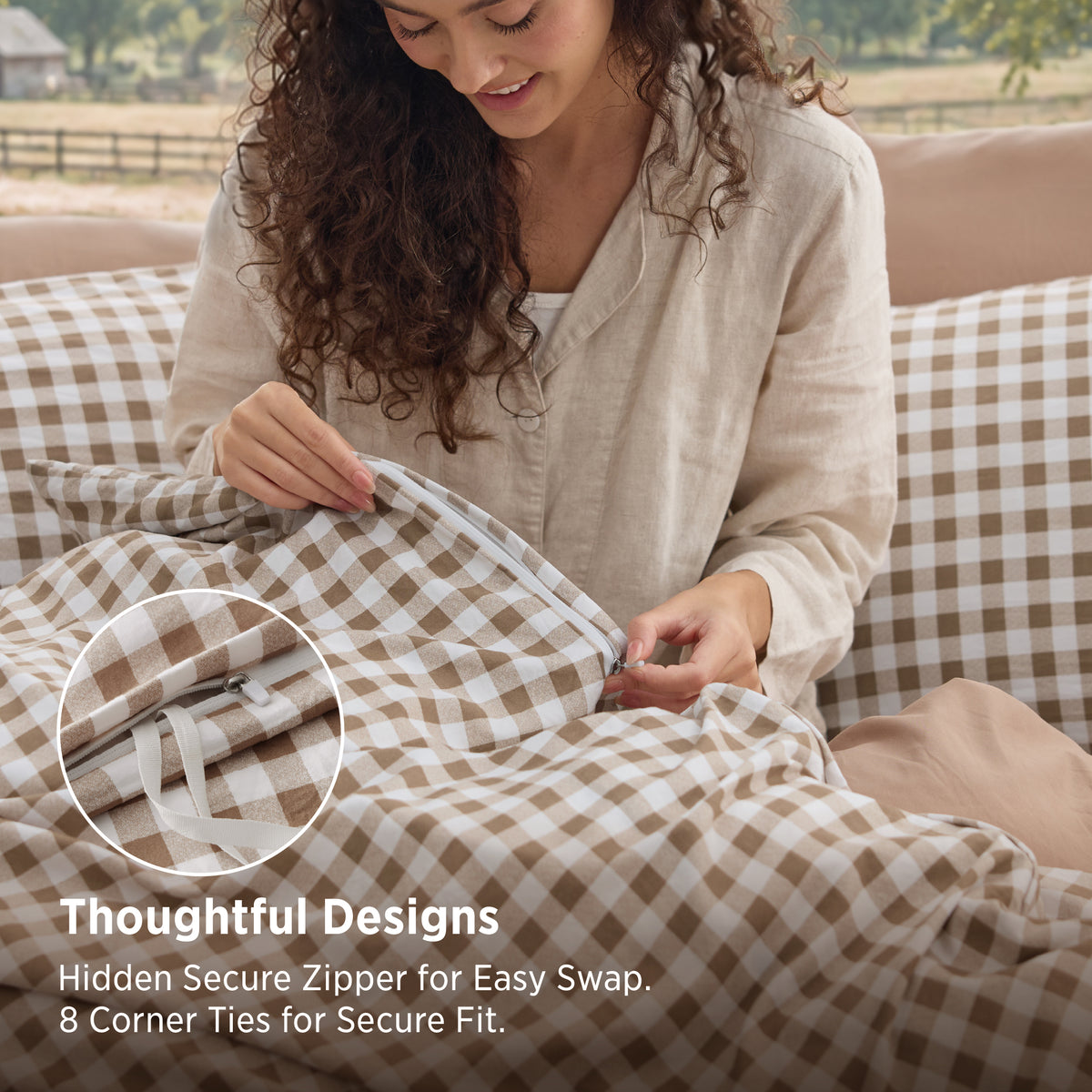 Timeless Striped Duvet Cover Set
