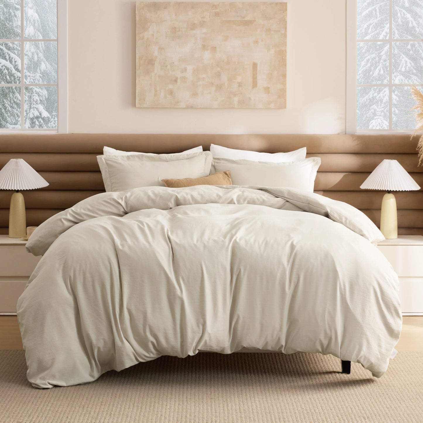 Prewashed Cotton-like Down Alternative Bed-in-a-bag