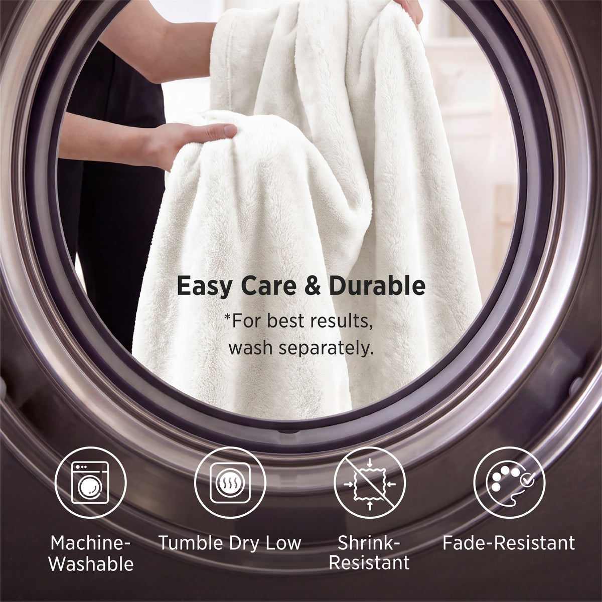 Shed-Resistant & Anti-Static Blanket