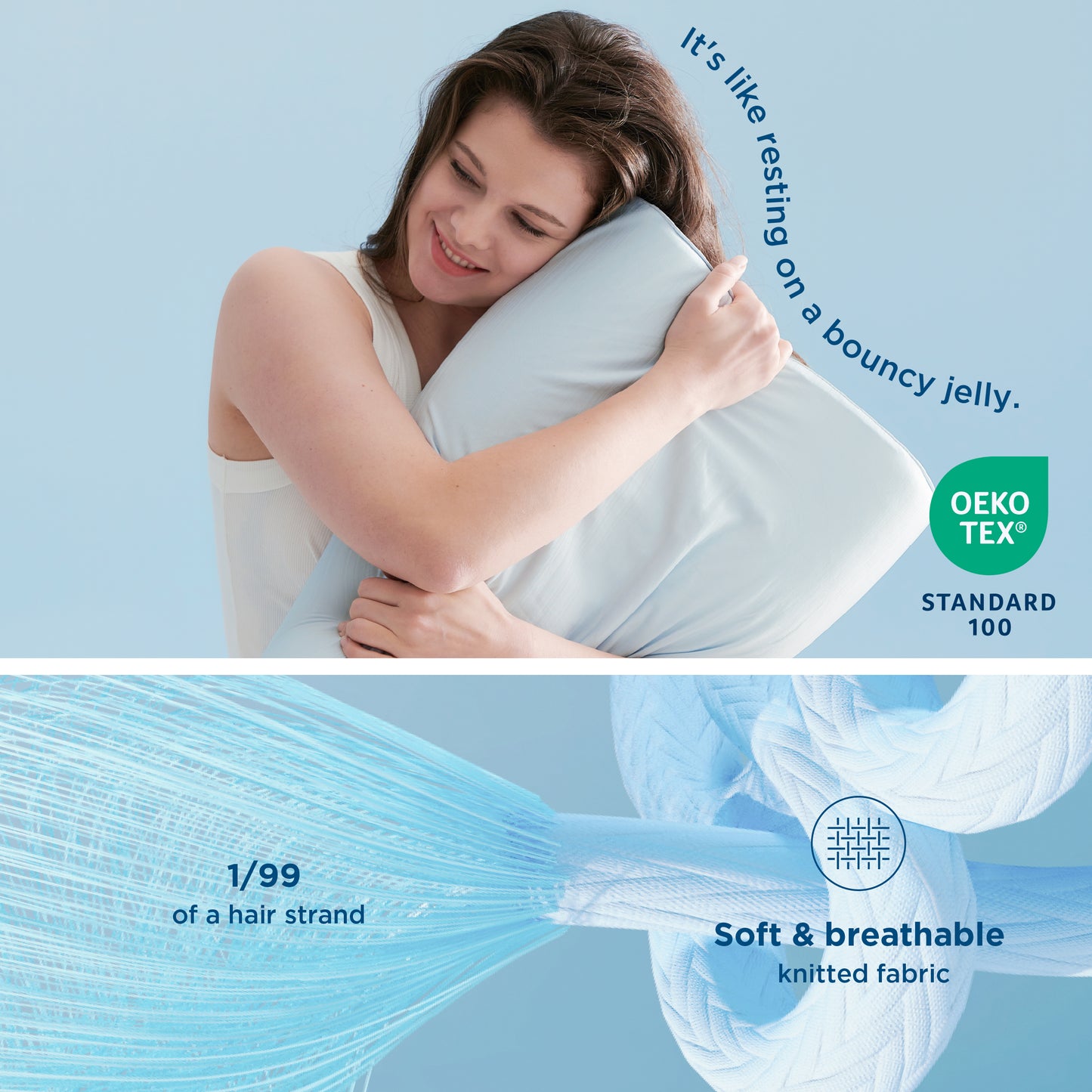 Contoured Cooling Pillow