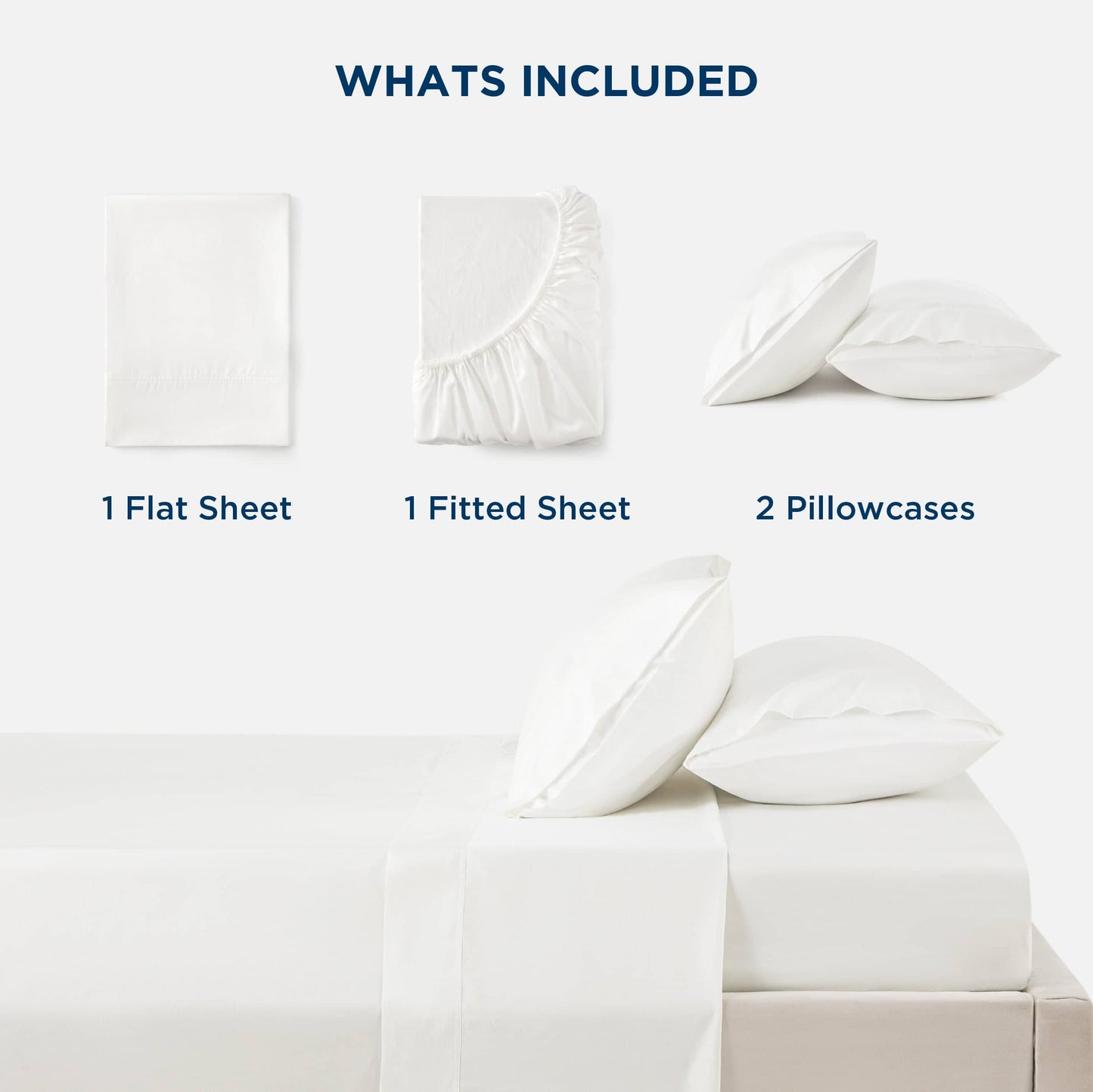 Lyocell Cotton Sheet Set - Cooling Sheets
