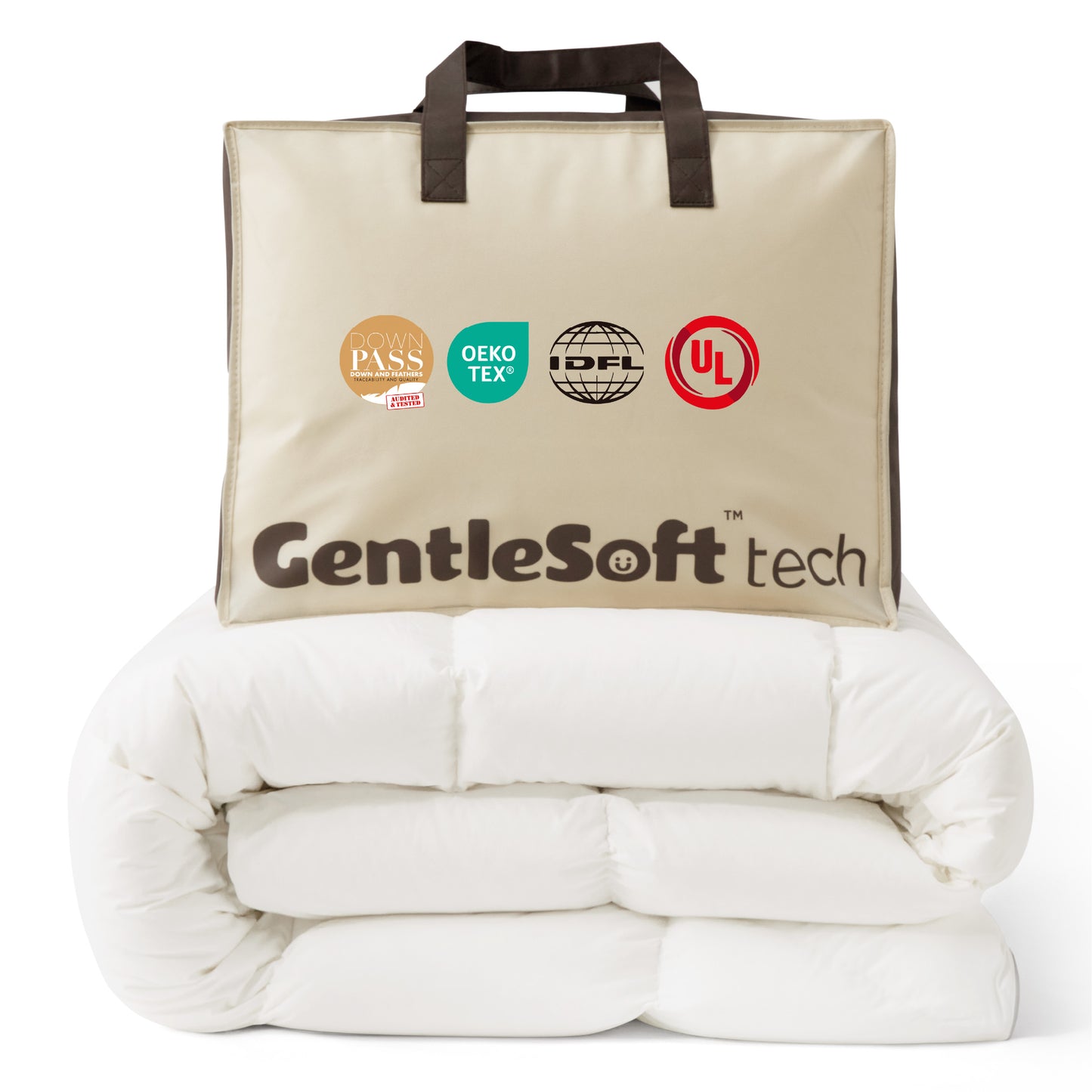 White Duck Down Feather Comforter