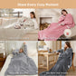 Full-body Sherpa Fleece Heated Blanket Hoodie