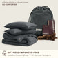 GentleSoft™  Slub Cotton Duvet Cover Set