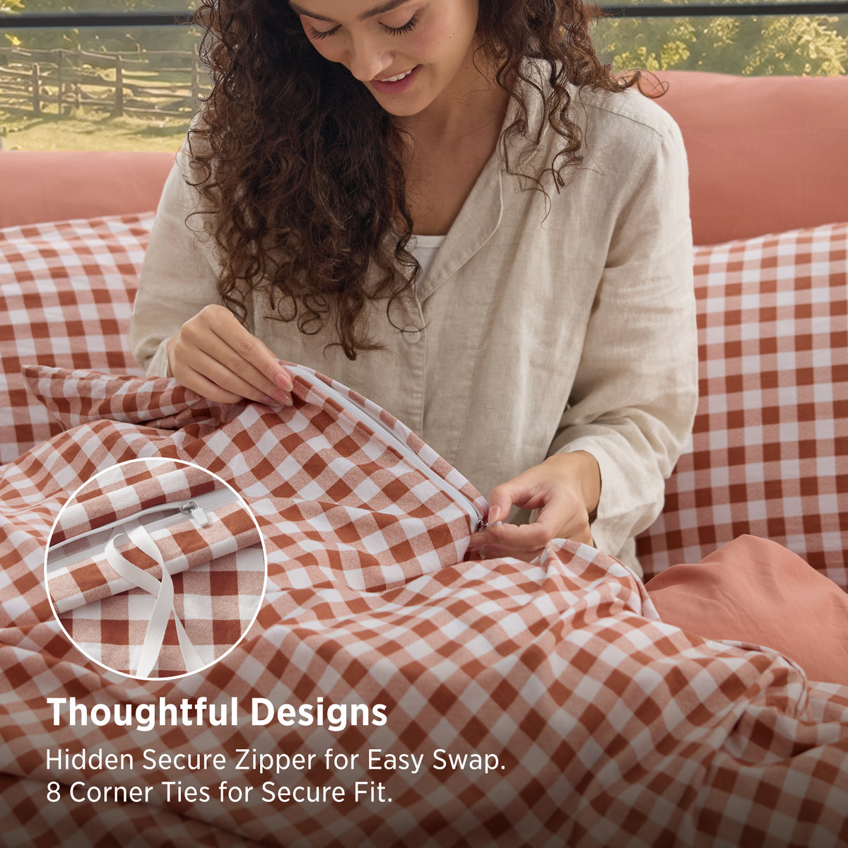 Timeless Striped Duvet Cover Set