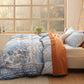 PureWoven™ 100% Cotton Patterned Duvet Cover Set