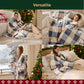 GentleSoft® Heated Sherpa Fleece Blanket Hoodie