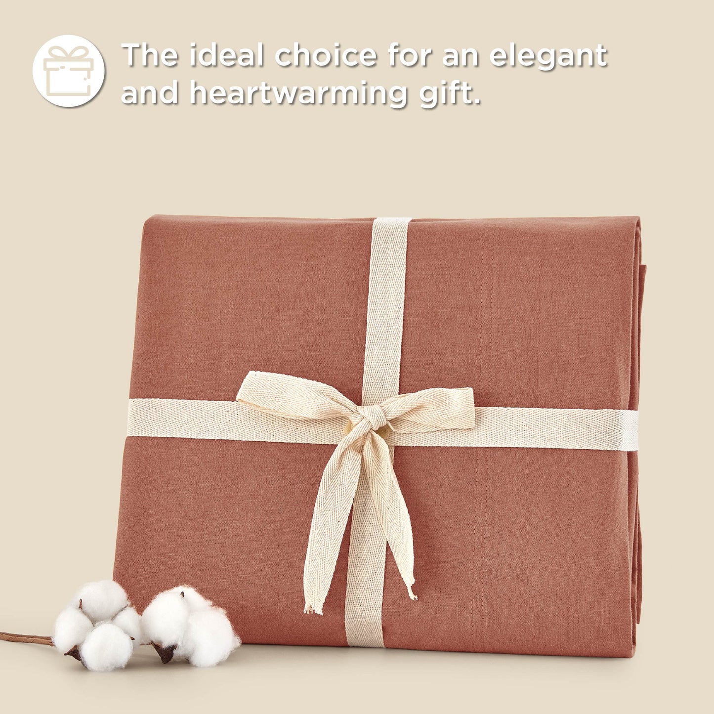 GentleSoft® Cotton-Linen Blend Sheet Set