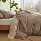 GentleSoft® Cotton Linen Hybrid Duvet Cover Set