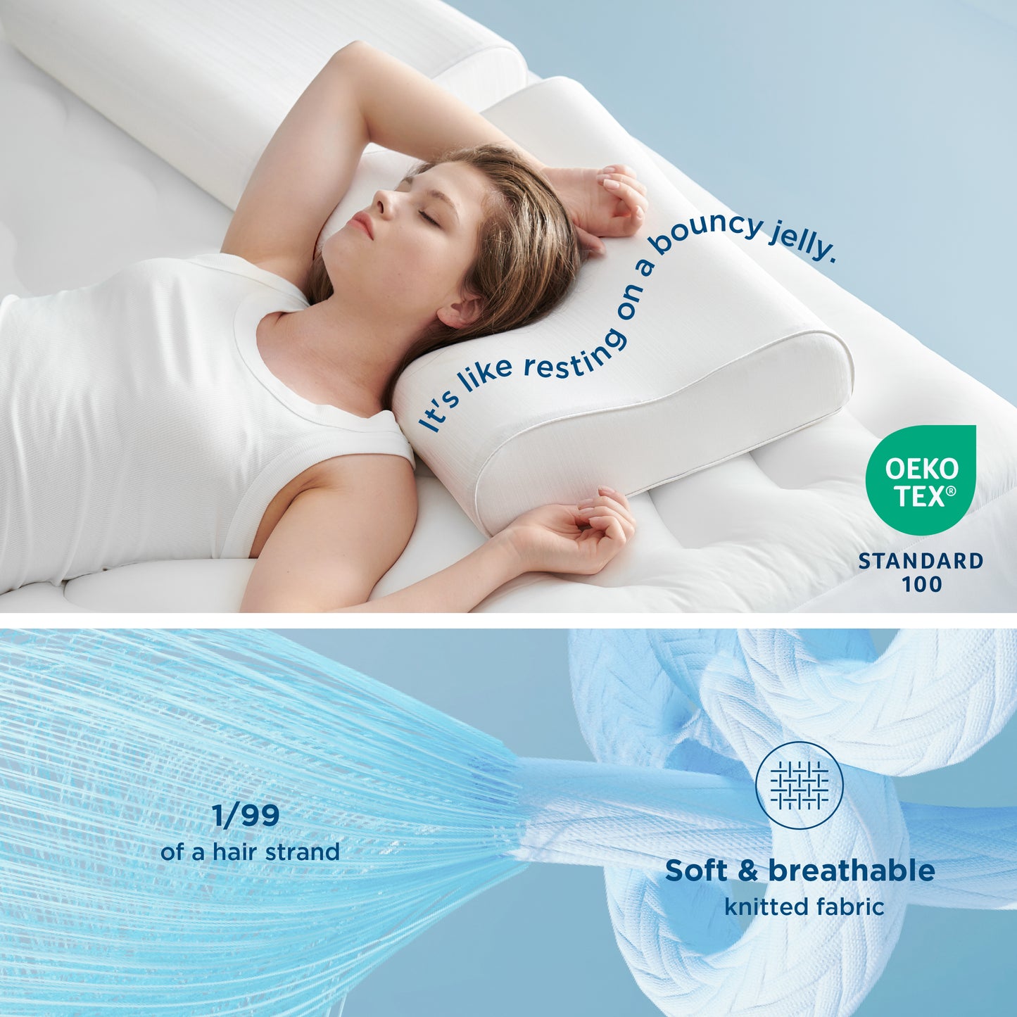 Contoured Cooling Pillow