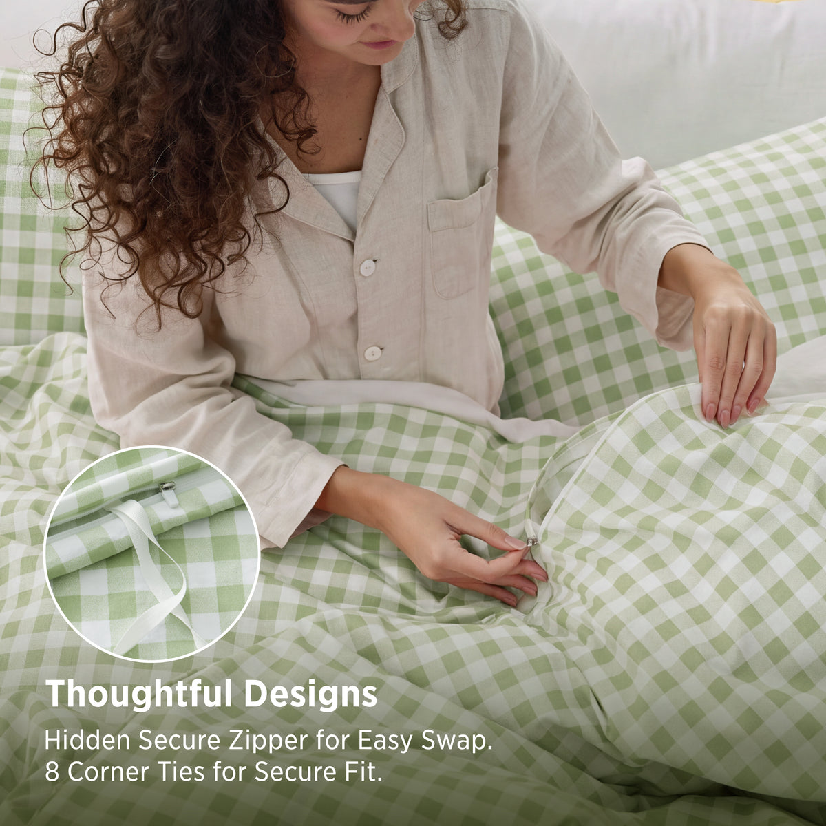 Timeless Striped Duvet Cover Set