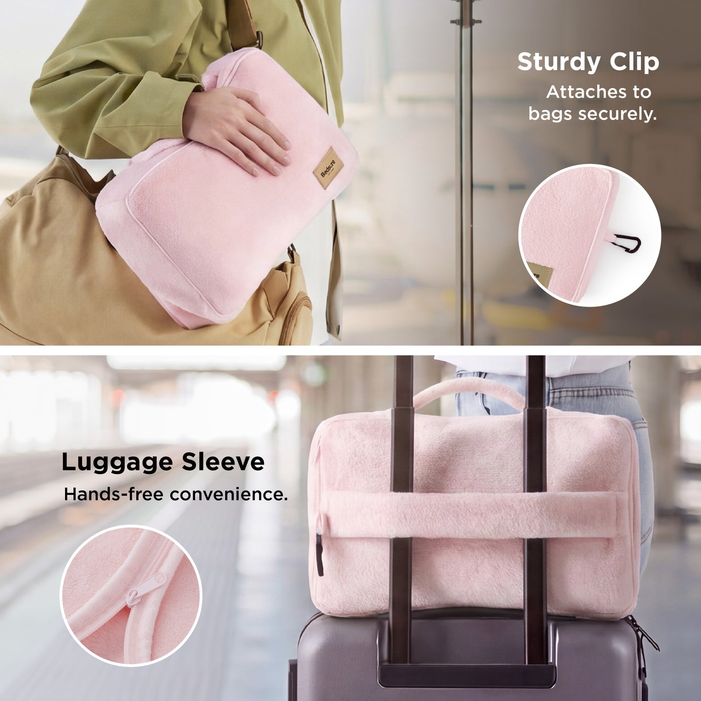4-Piece Flannel Travel Essential Set