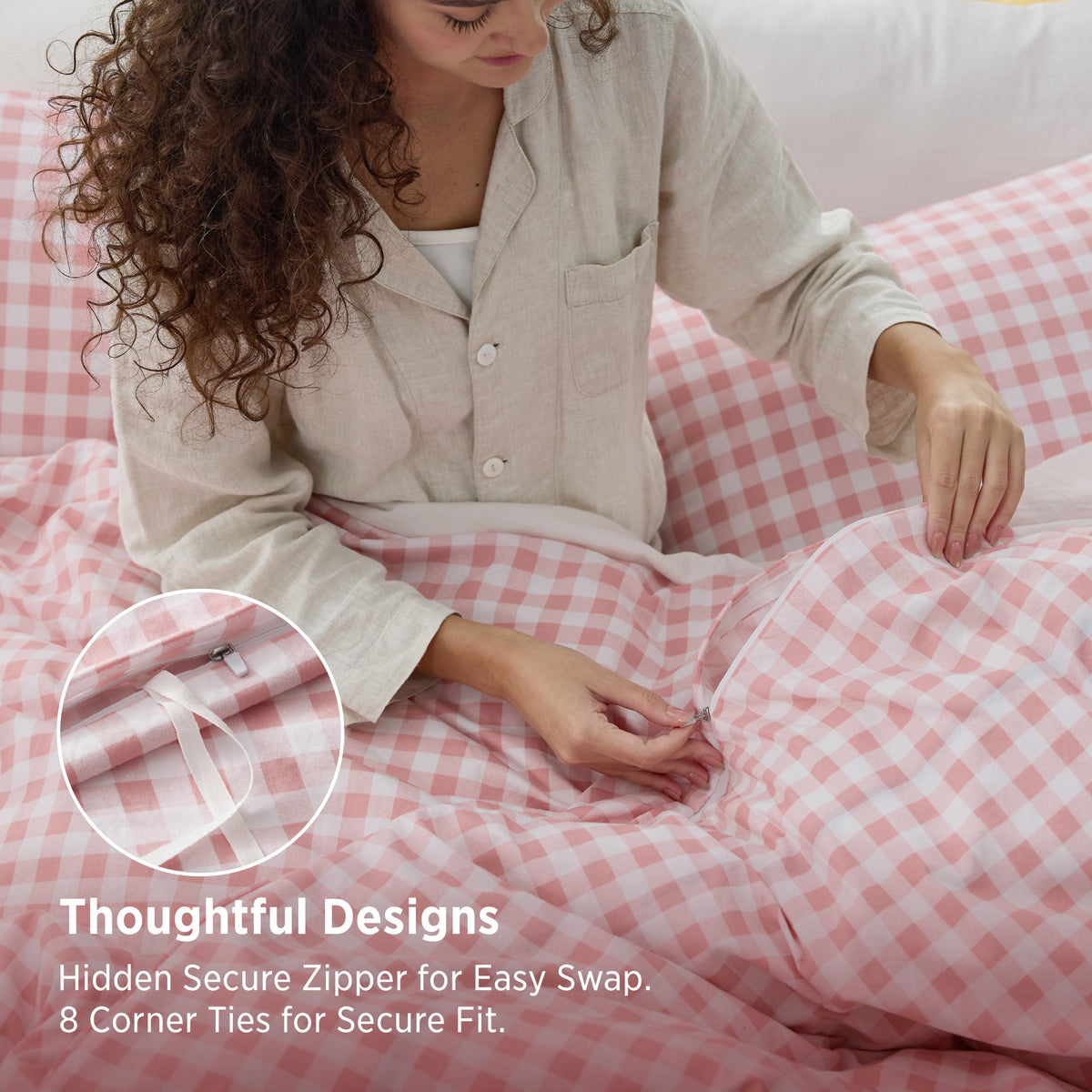 Timeless Striped Duvet Cover Set