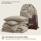 GentleSoft™  Slub Cotton Duvet Cover Set