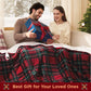 GentleSoft® Plaid Flannel Heated Blanket