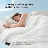 Bedsure Cooling Comforter for Hot Sleepers Q-Max>0.4