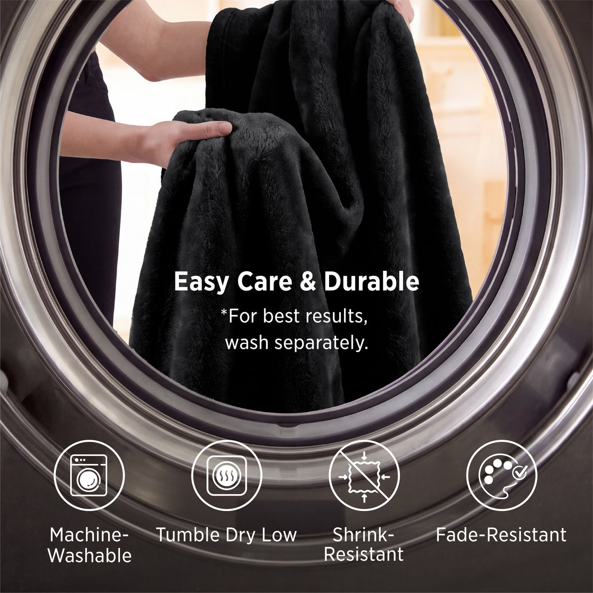 Shed-Resistant & Anti-Static Blanket