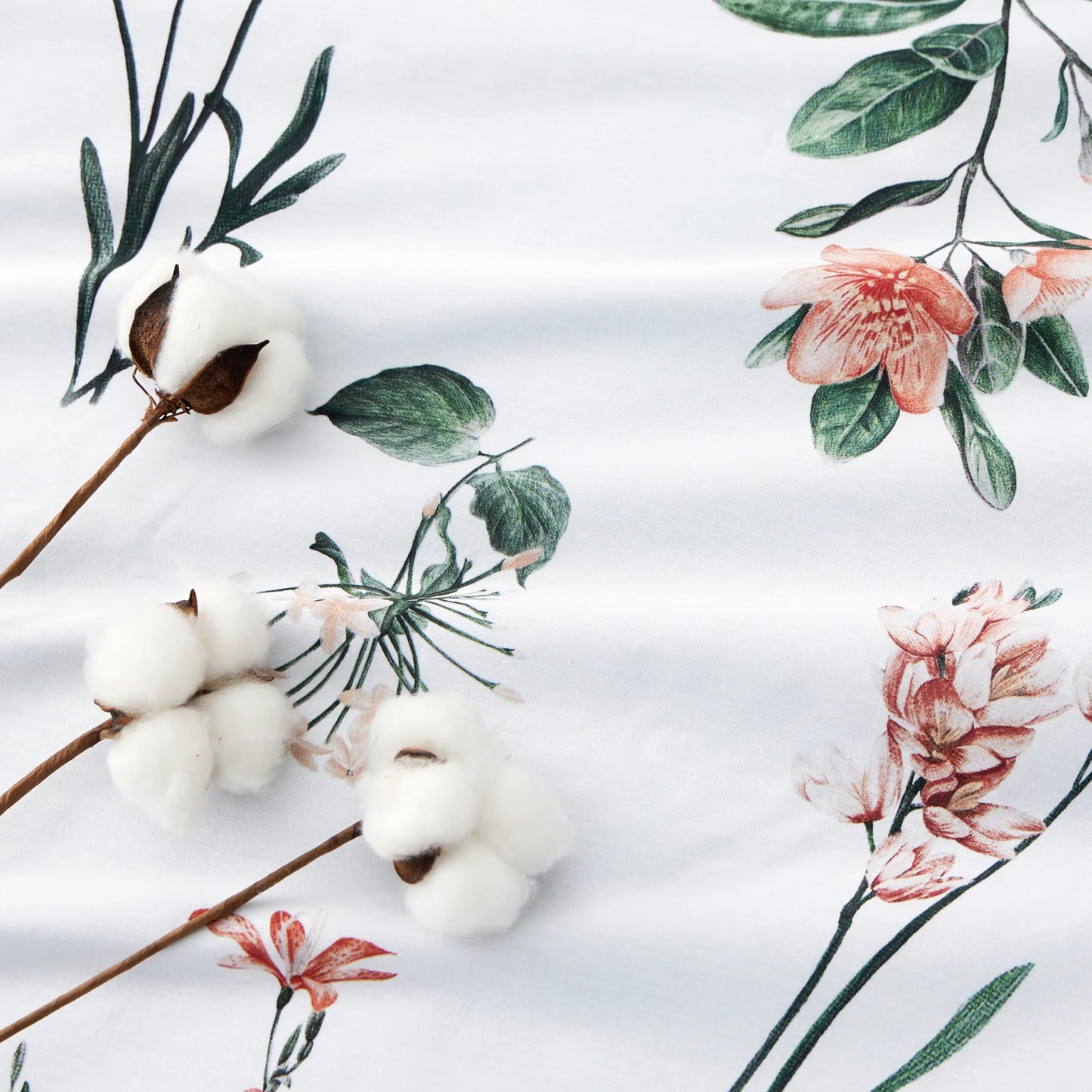 PureWoven™ 100% Cotton Patterned Duvet Cover Set