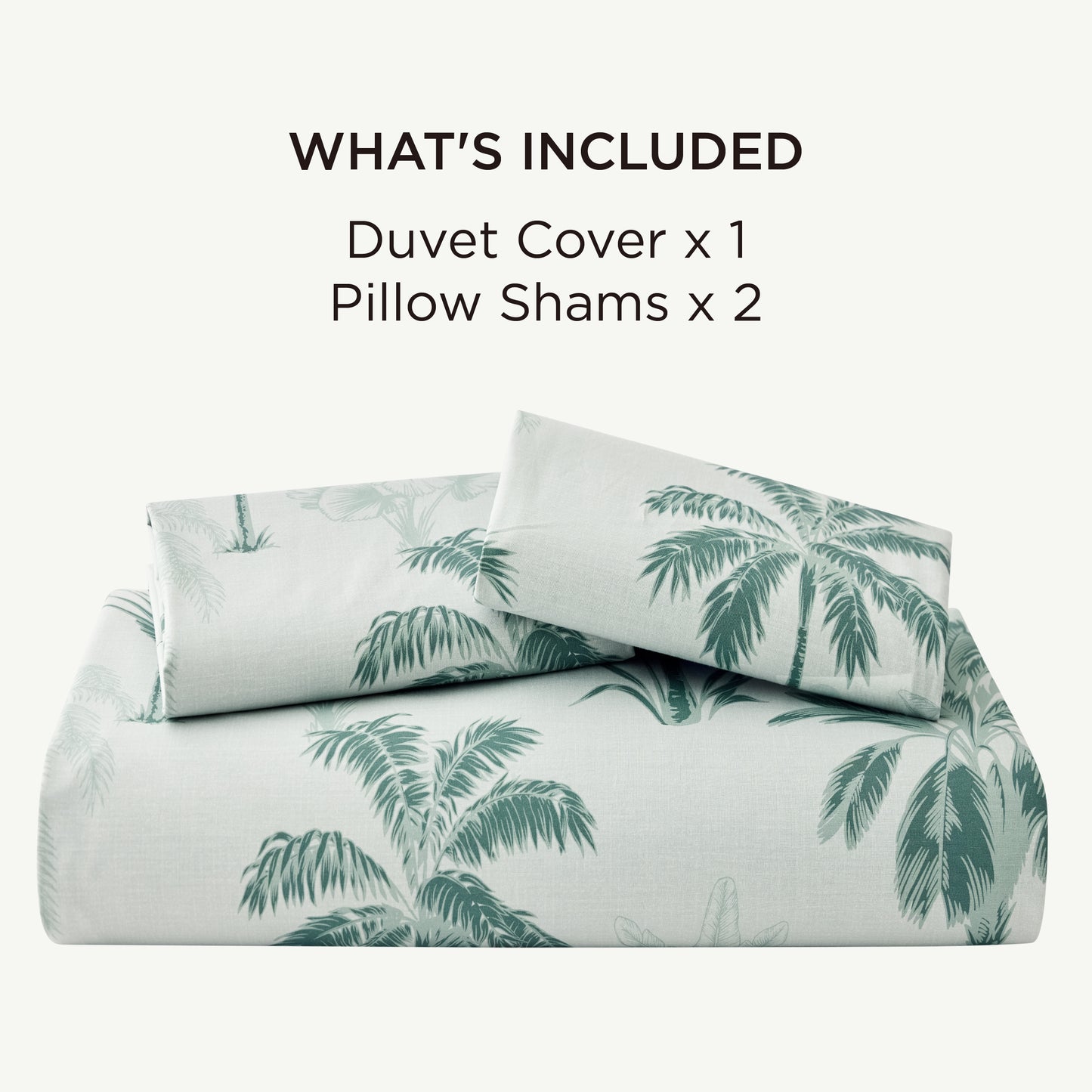 GentleSoft® 100% Cotton Patterned Duvet Cover Set