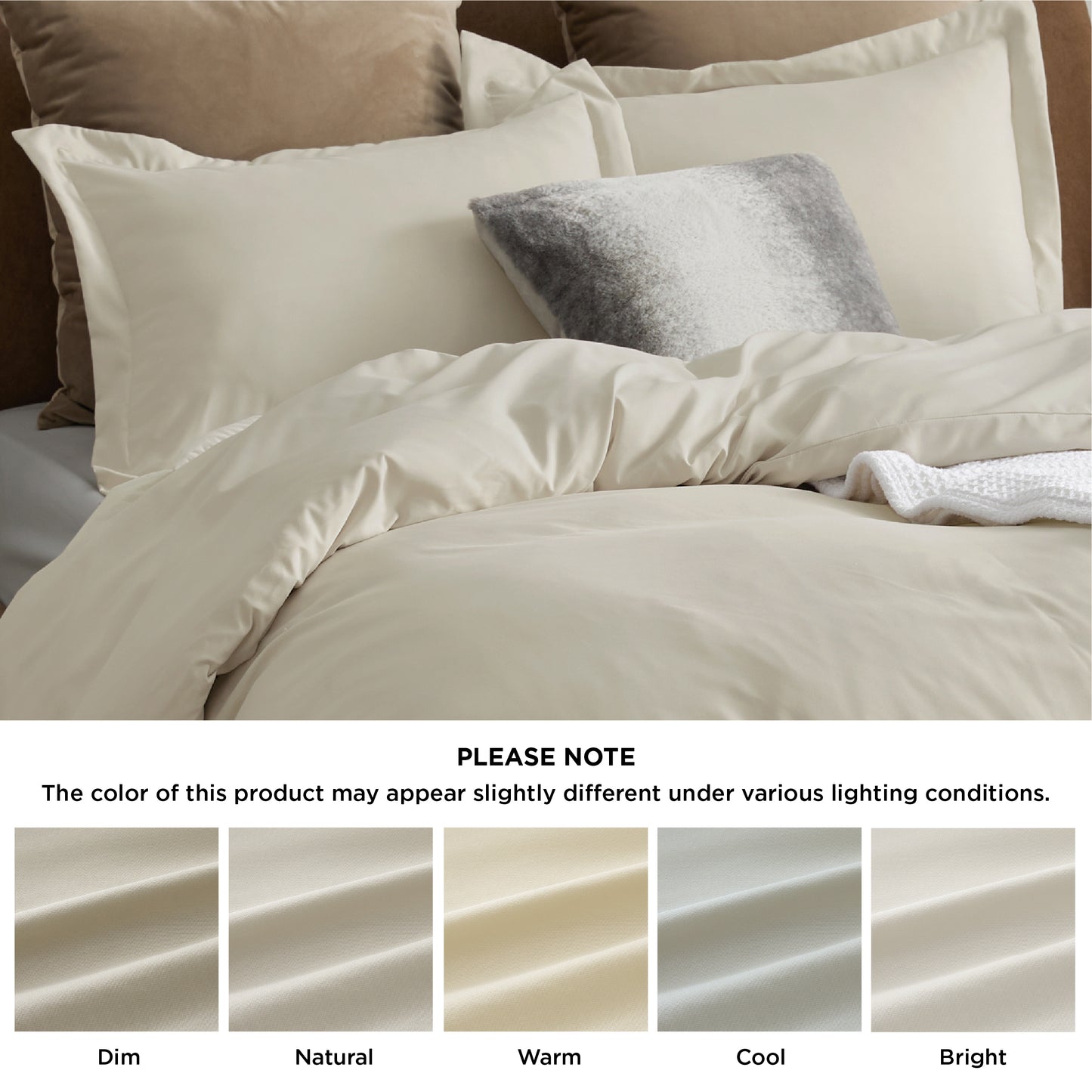 Brushed Microfiber Duvet Cover