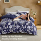100% Cotton Patterned Duvet Cover Set