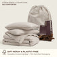 GentleSoft™  Slub Cotton Duvet Cover Set